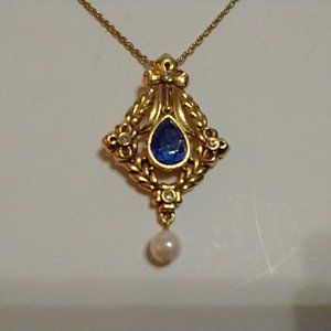 Vintage Avon Necklace with Chain